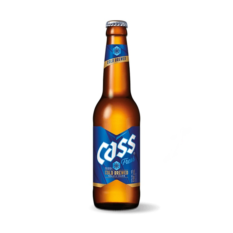Cass Fresh Beer 330 ml - 6 Bottles