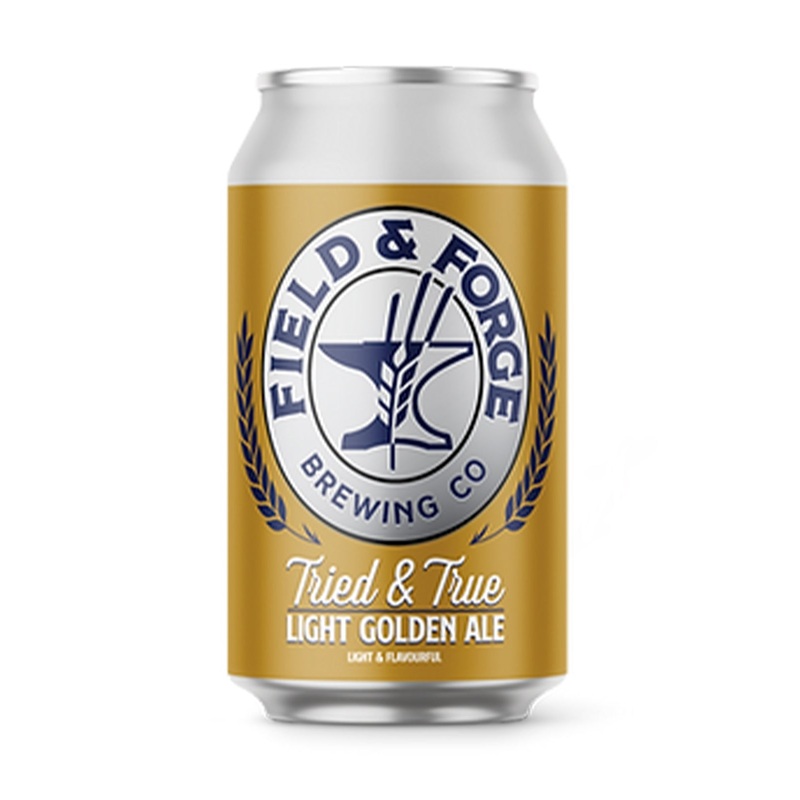 Field & Forge Tried & True Light Golden Ale 355 ml - 6 Cans
