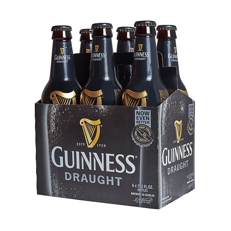 Guinness Draught 330 ml - 24 Bottles