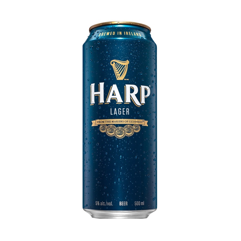 Harp Lager 500 ml - 24 Cans