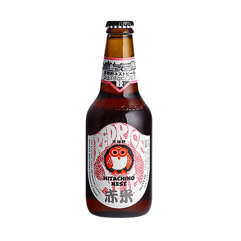 Hitachino Red Rice Ale 330 ml - Single Bottle