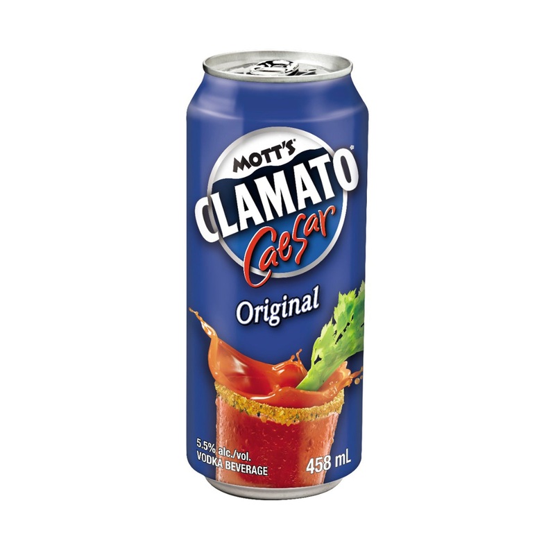 Mott's Clamato Caesar Original 458 ml - 24 Cans