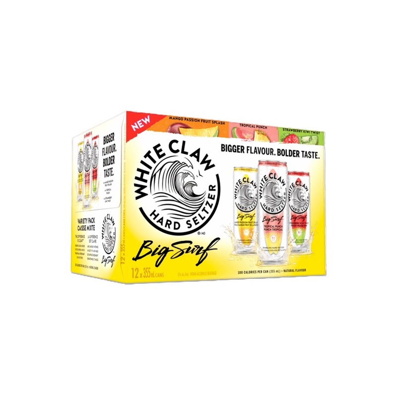 White Claw Big Surf Variety Pack 355 ml - 12 Cans