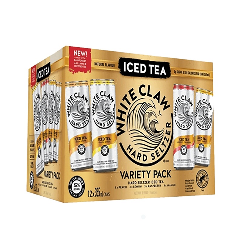 White Claw Iced Tea Variety 355 ml - 12 Cans
