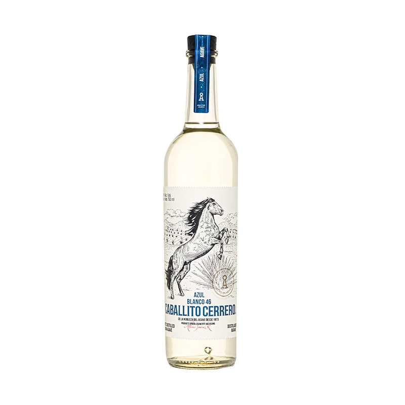 Caballito Cerrero Azul Blanco 46 Mezcal