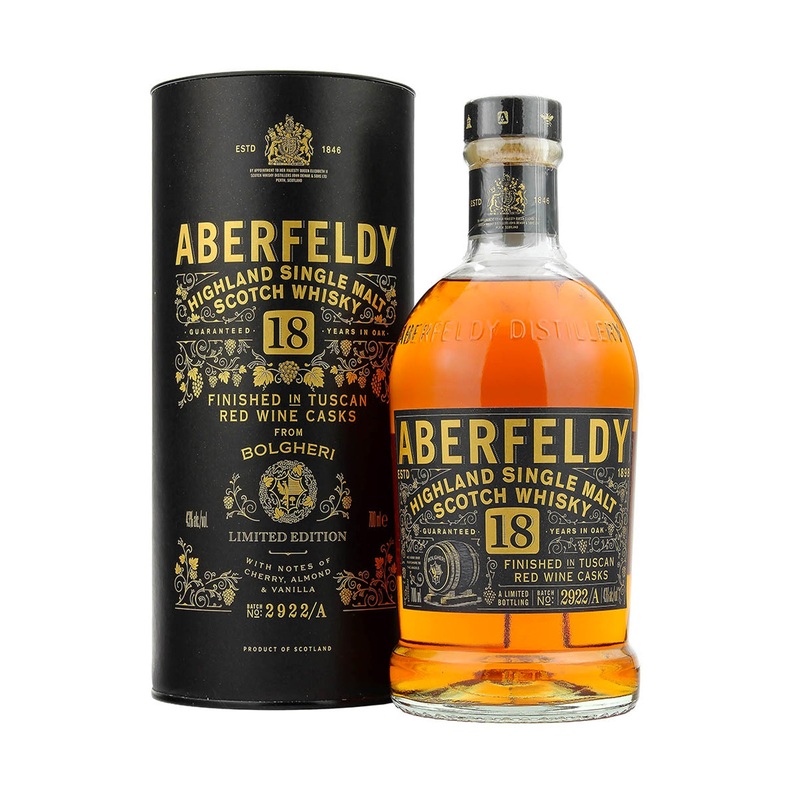 Aberfeldy 18 Year Old 'Bolgheri Tuscan' Finish