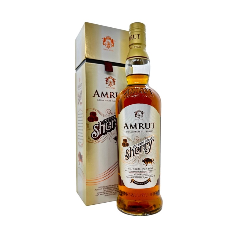 Amrut Intermediate Sherry Single Malt Whisky Cask Strength