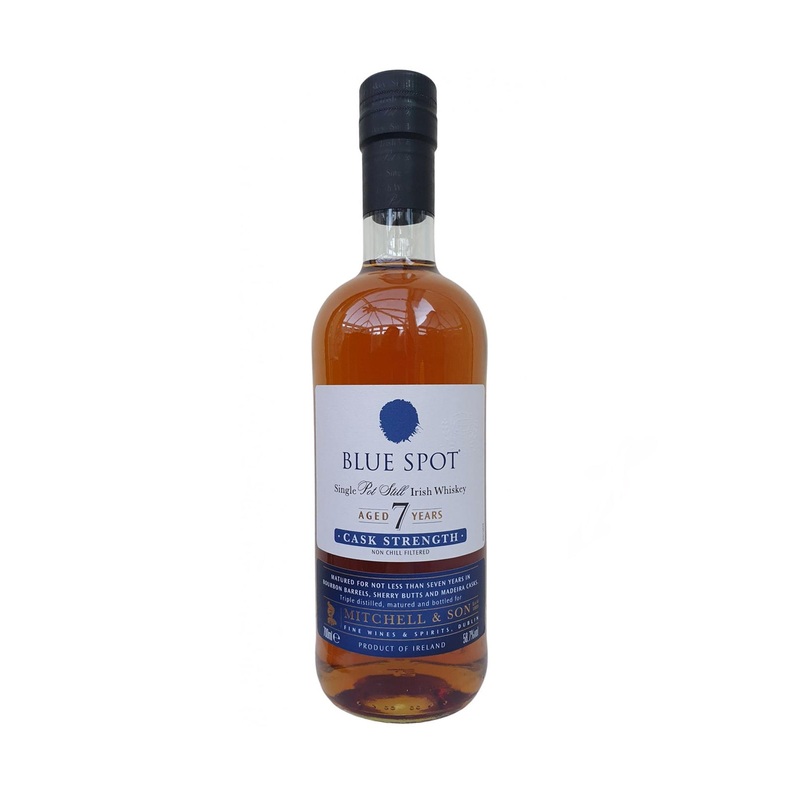 Blue Spot 7 Year Cask Strength Irish Whiskey