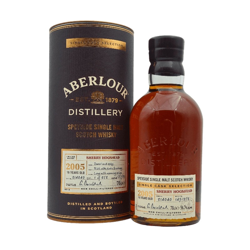 Aberlour 16 Year Old (Single Cask Selection 2005 Sherry Hogshead)
