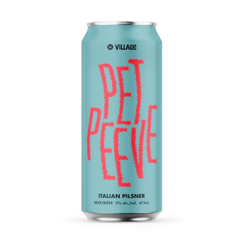 Village Pet Peeve Italian Pilsner 473 ml - 4 Cans