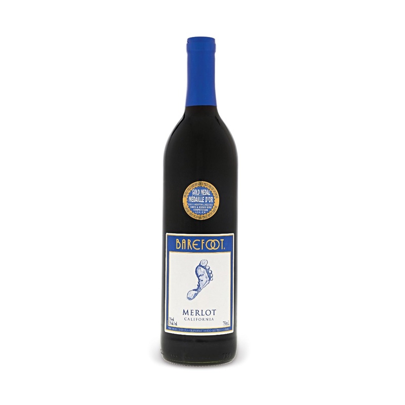 Barefoot Merlot - 12 Bottles