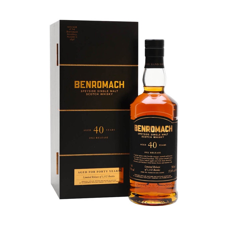 Benromach 40 Year Old 2022 Edition