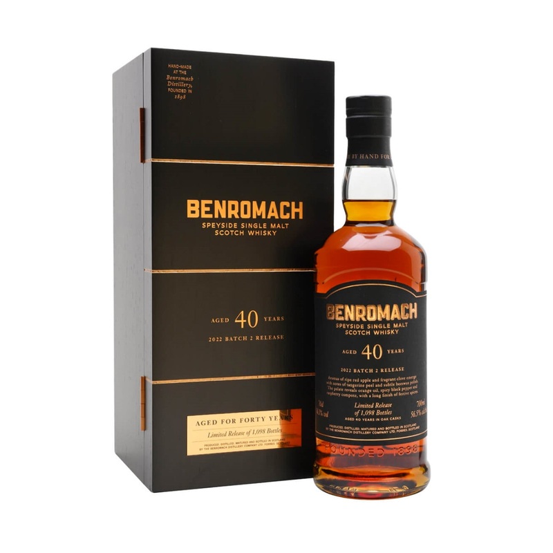 Benromach 40 Year Old 2022 Edition Batch 2