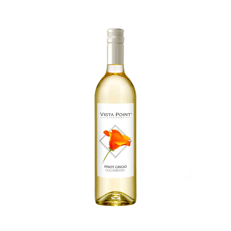 Vista Point Pinot Grigio - Colombard - 12 Bottles