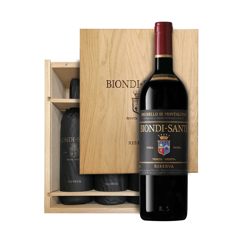 Biondi Santi Brunello di Montalcino Riserva - 3 Bottles