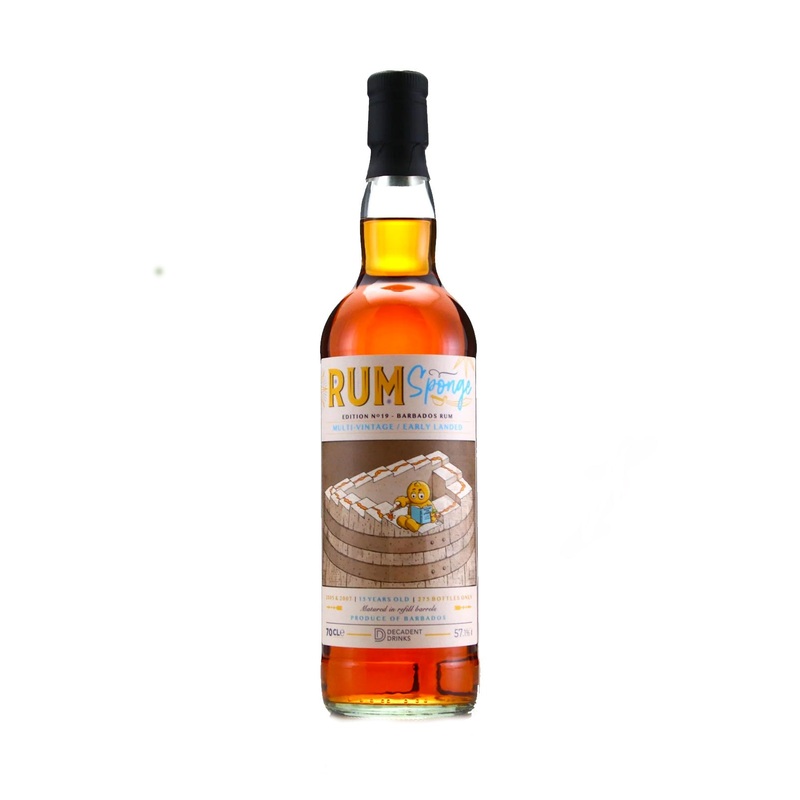 Rum Sponge Barbados Rum 15 Year Old Edition No.19