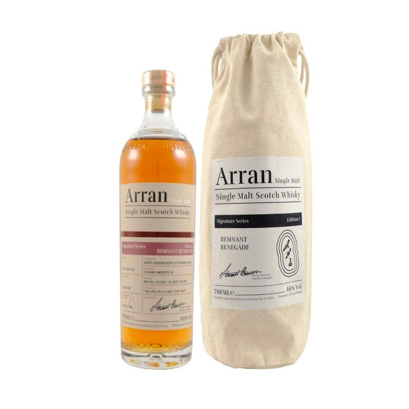 Arran Signature Series Edition 1 'Remnant Renegade' Single Malt Whisky