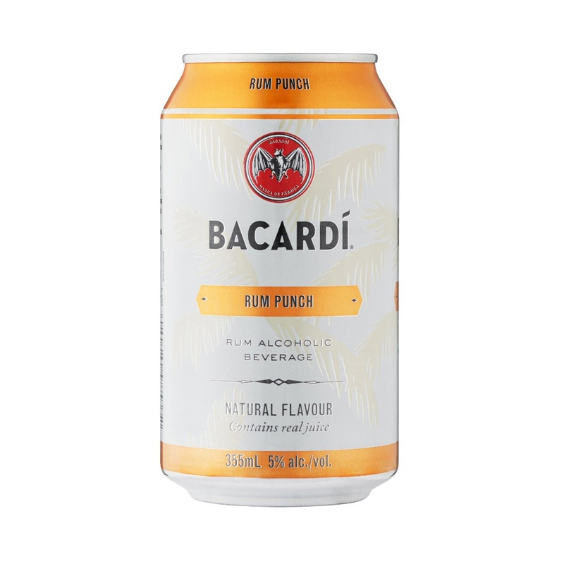Bacardi Rum Punch 355 ml - 6 Cans
