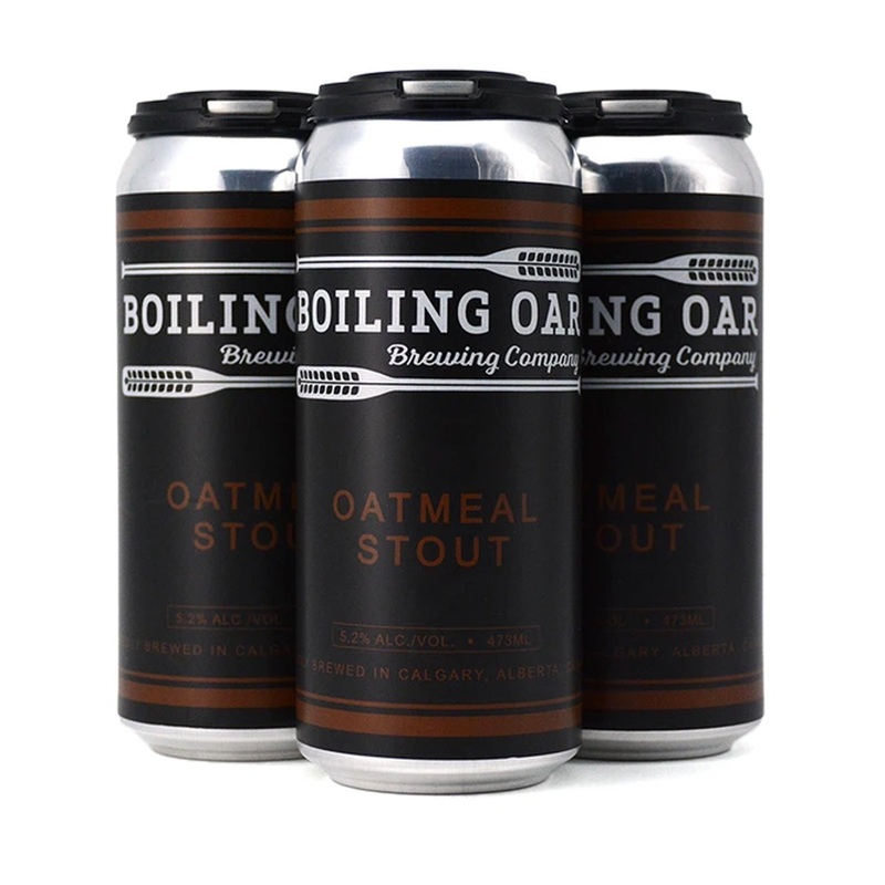 Boiling Oar Oatmeal Stout 473 ml - 4 Cans