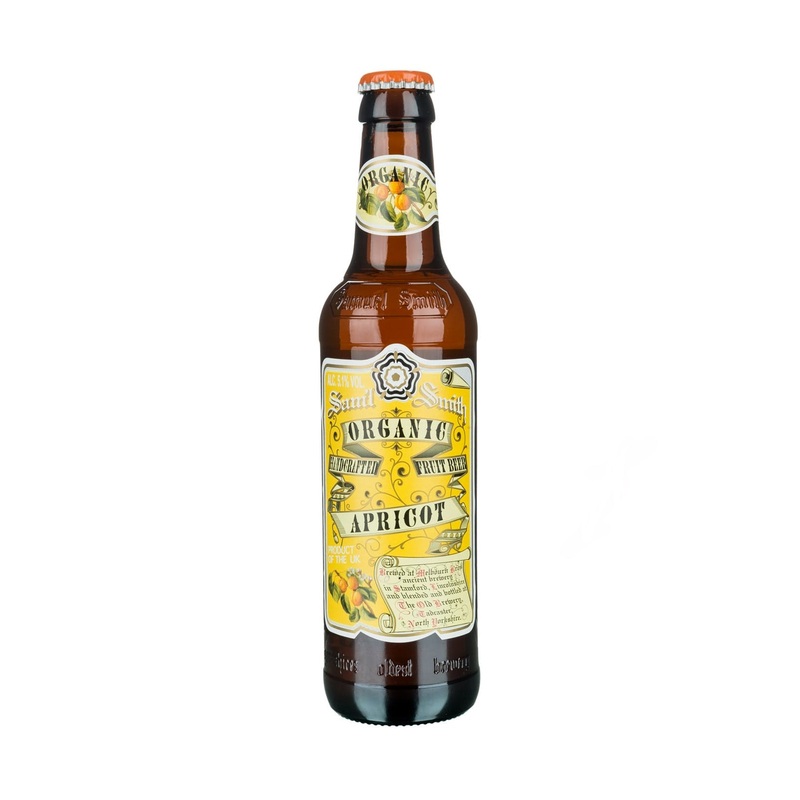 Samuel Smith Organic Apricot Fruit Beer 550 ml - Single Bottle