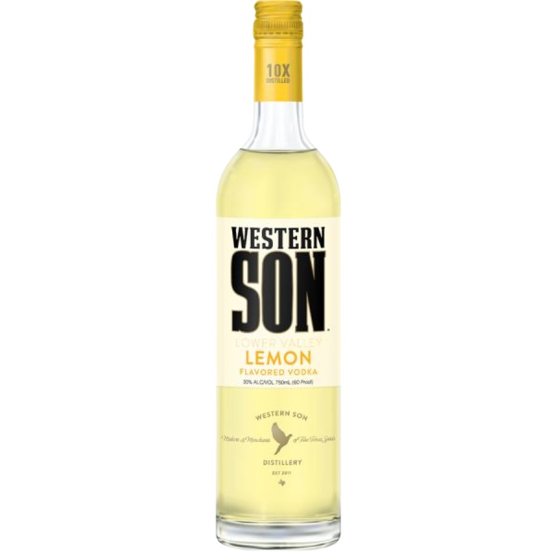 Western Son Lower Valley Lemon Flavored Vodka 1.75 L