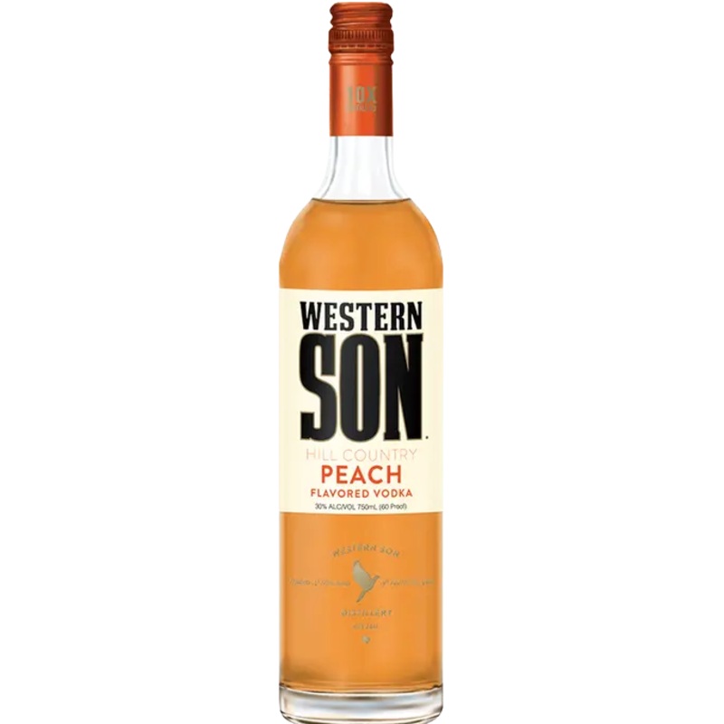 Western Son Peach Vodka 750 ML