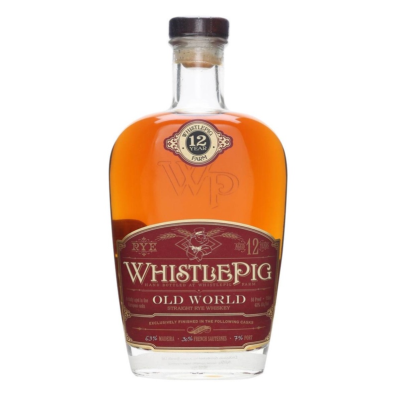 WhistlePig Farms 12 Year Old World Marriage Straight Rye Whiskey 750 ML