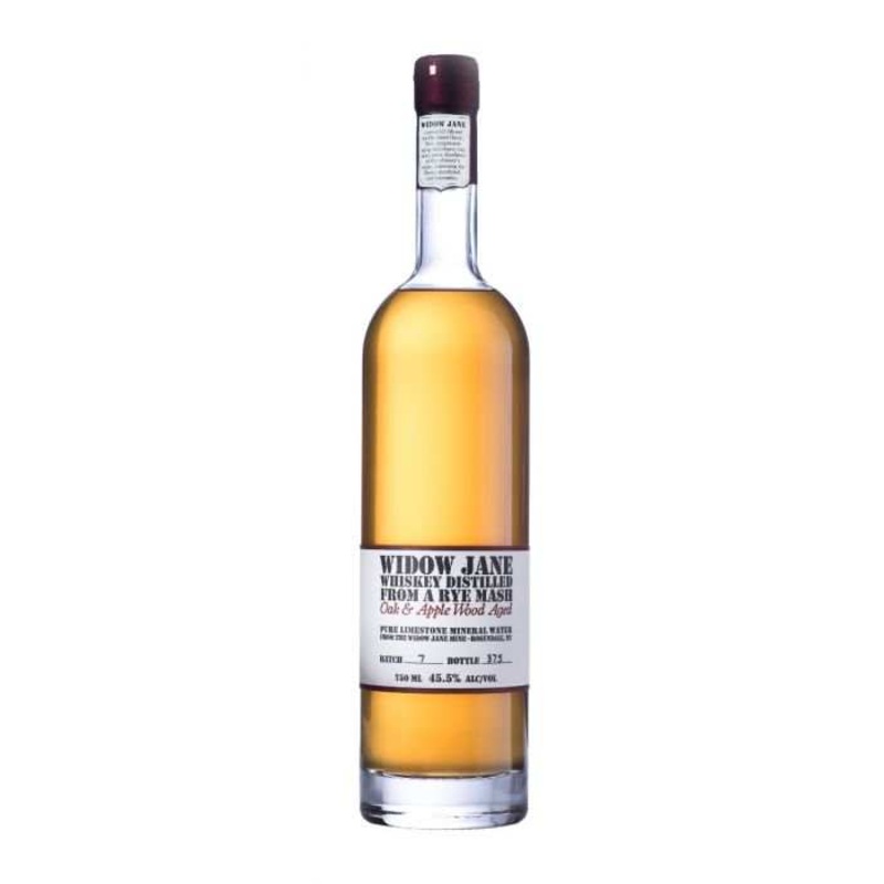 Widow Jane American Oak &  Apple Wood Aged Rye Whiskey 750 ML