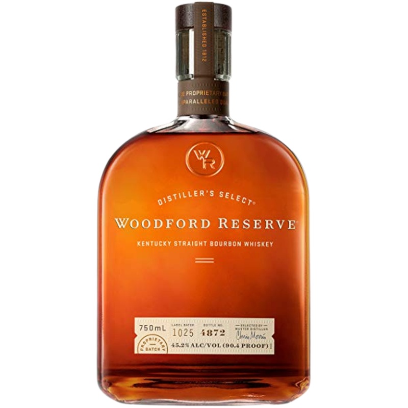 Woodford Reserve Kentucky Straight Bourbon Whiskey 90.4 Proof 750 ML