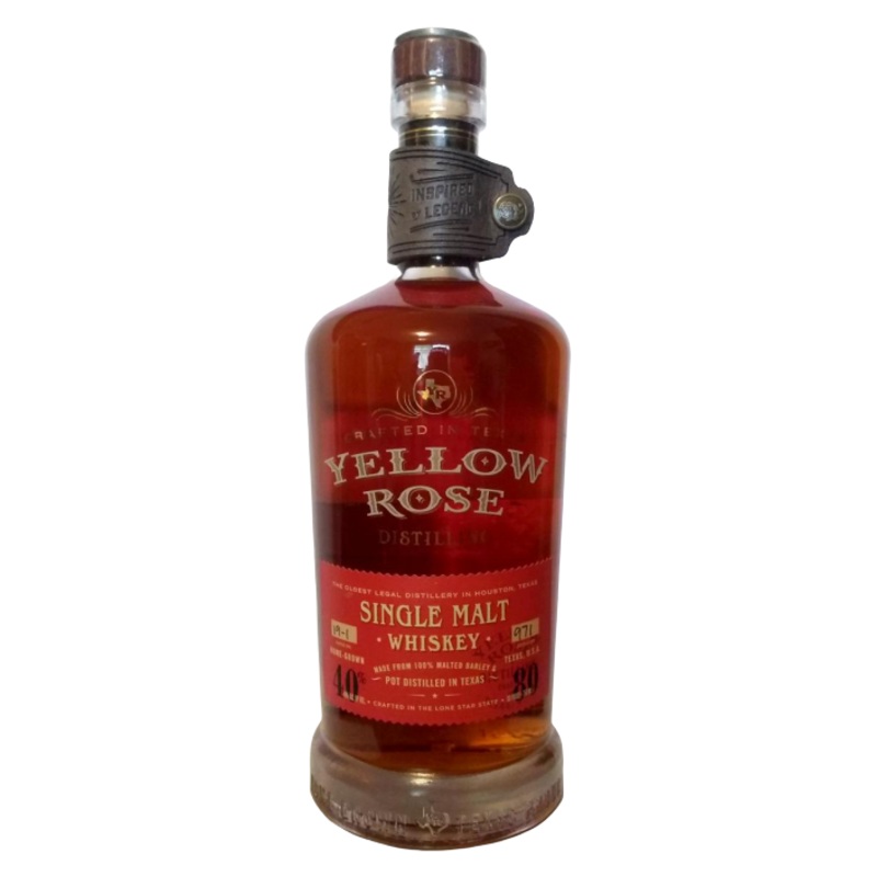 Yellow Rose Single Malt Whiskey 80 750 ML