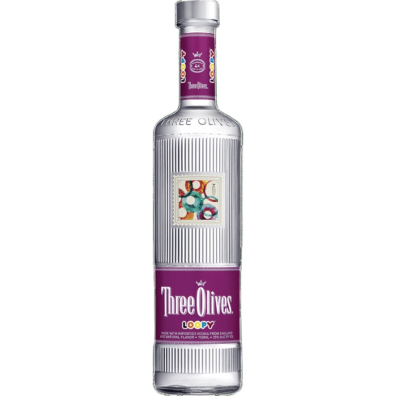 Three Olives Loopy Vodka 750 ML