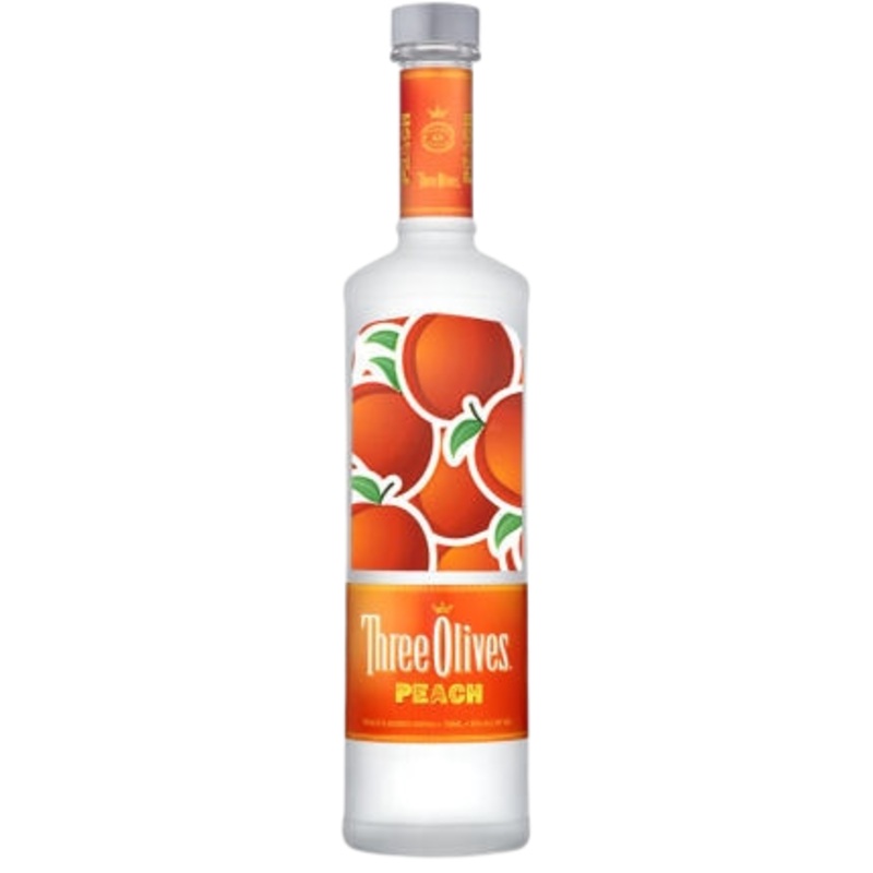 Three Olives Peach Vodka 750 ML