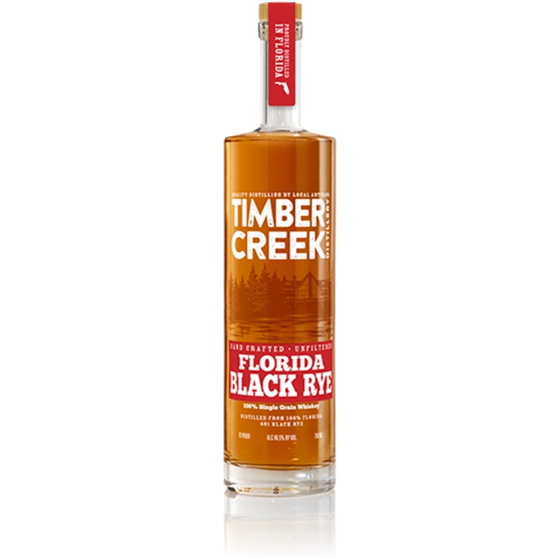 Timber Creek Florida Black Rye Whiskey 750 ML