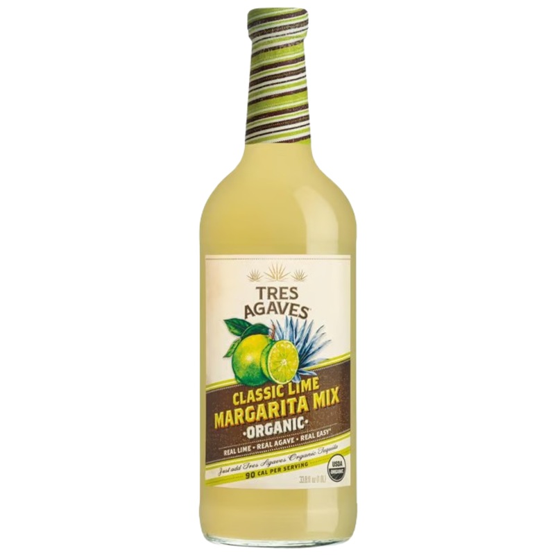 Tres Agaves Organic Classic Lime Margarita Mix 80 1 L