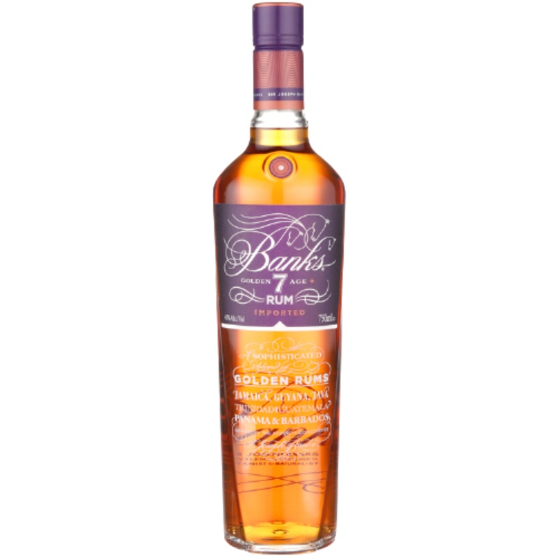 Banks Gold Rum Golden Age 7 86 750 ML