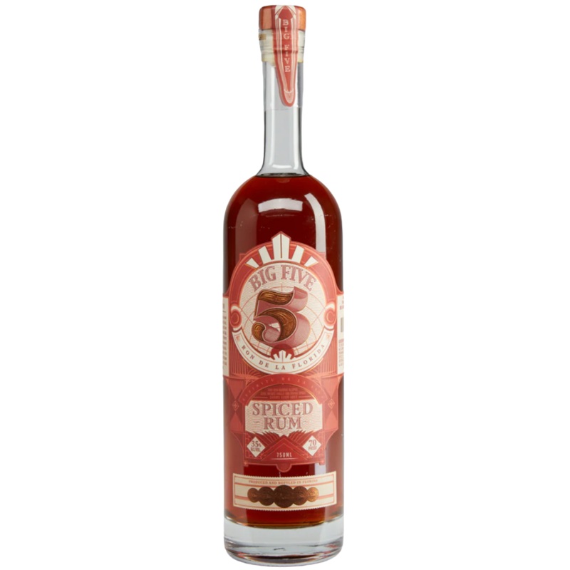 Big Five Spiced Rum 750 ML