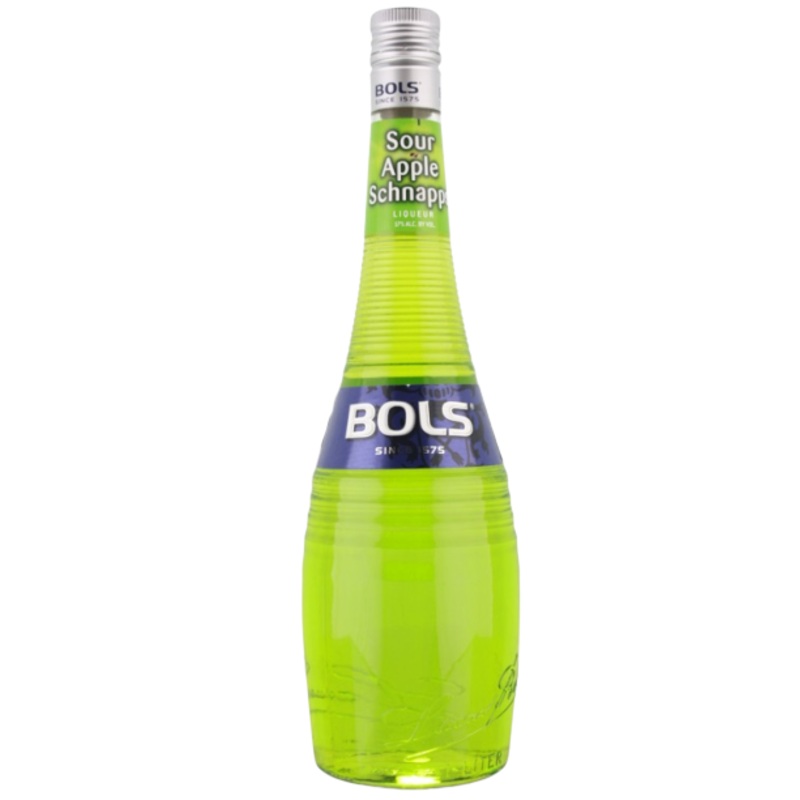BOLS Sour Apple Schnapps Liqueur 34 Proof 750 ML
