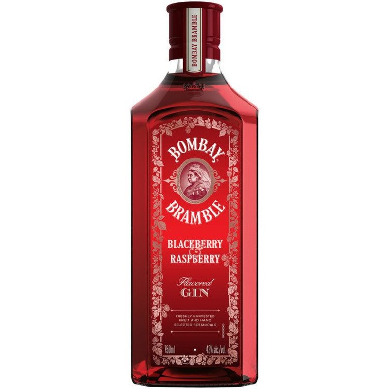 Bombay Bramble Blackberry & Raspberry Flavored Gin 86 750 ML