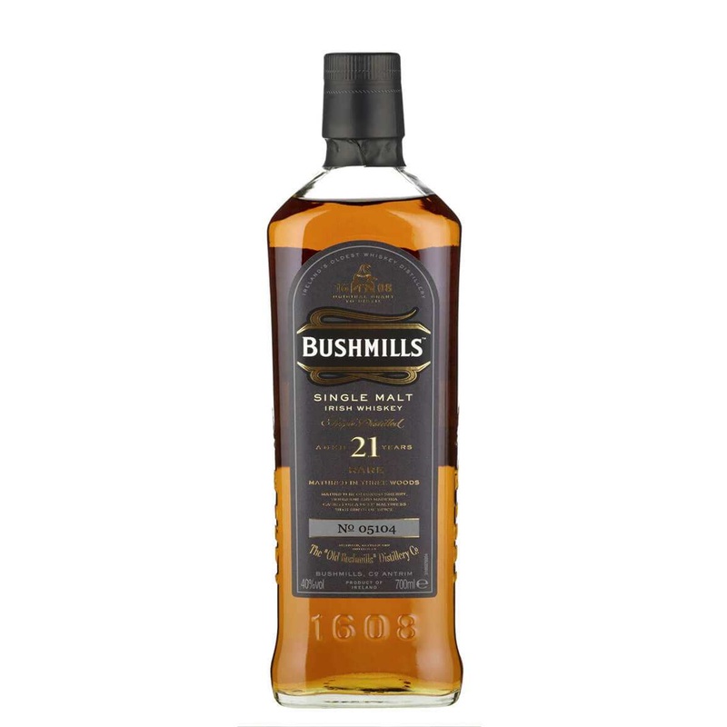 Bushmills 21 Year Old Single Malt Irish Whiskey 750 ML