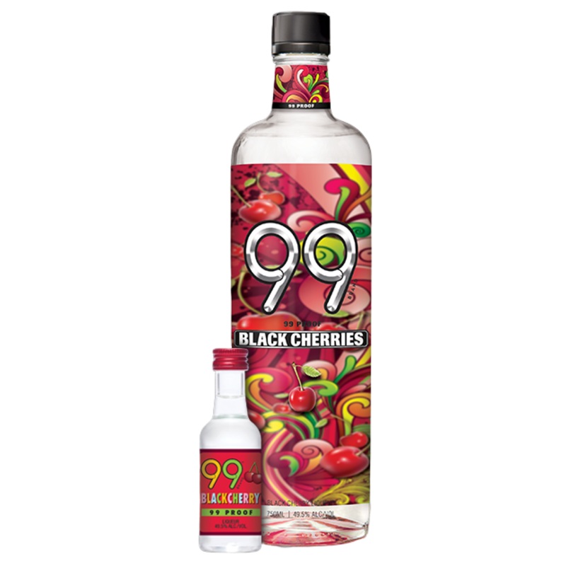 99 Brand Black Cherries Liqueur 750 ML