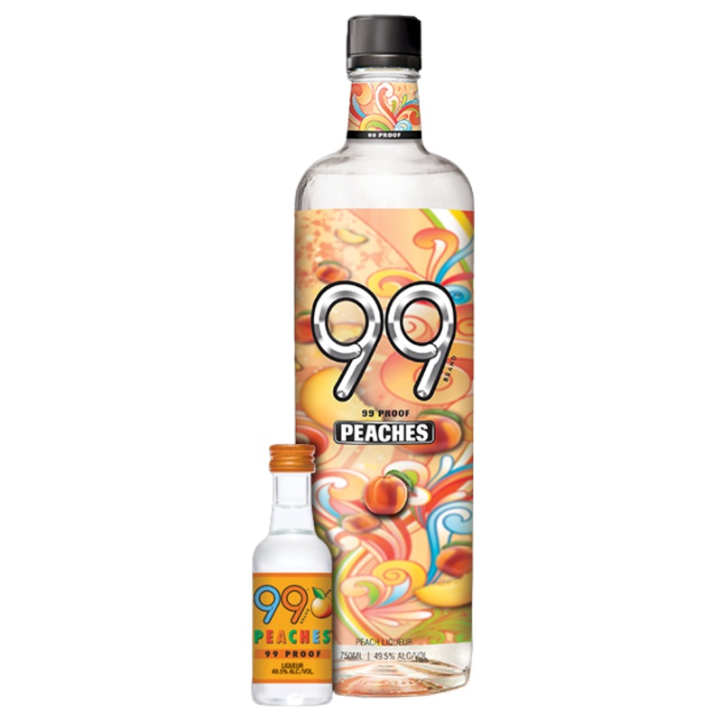 99 Brand Peaches Liqueur 750 ML