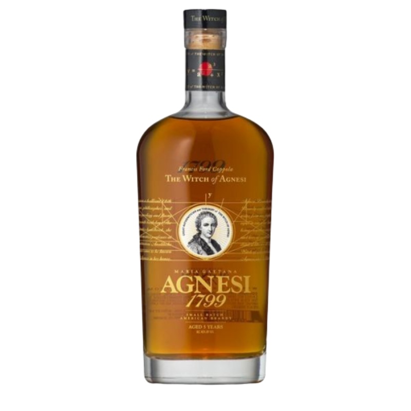 Agnesi 1799 Brandy Small Batch 5 Yr 80 750 ML