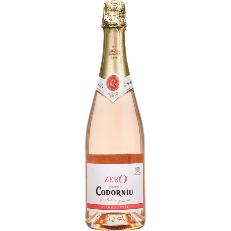 Codorniu Cava Brut Rose Zero Alcohol Free 750 ML