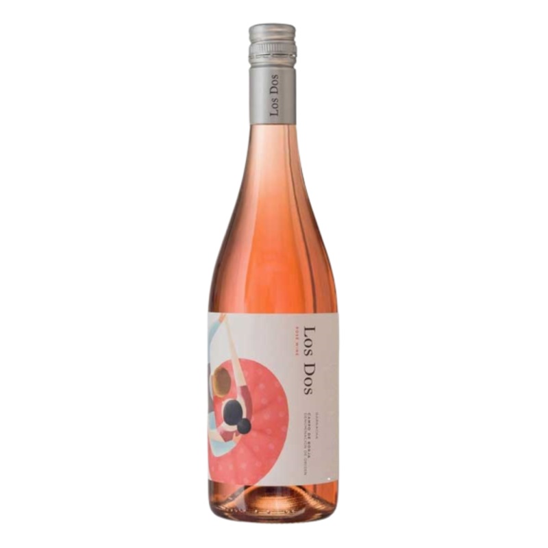 Los Dos Campo de Borja Rose 2021 750 ML