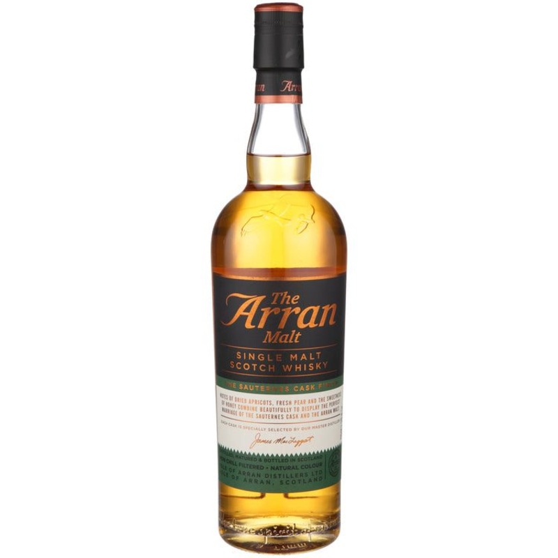 The Arran Malt Single Malt Scotch The Sauternes Cask Finish 100 750 ML