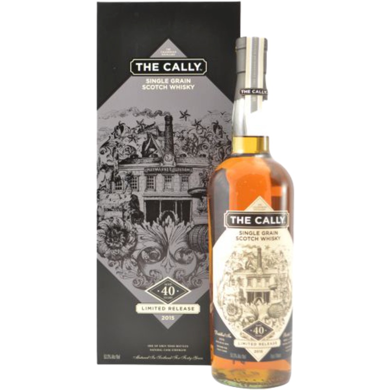 The Cally Single Grain Scotch Limited Release 1974 40 Year 106.6 750 ML