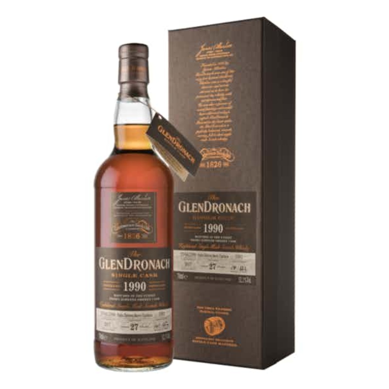 The GlenDronach Single Cask 27 Year Old Single Malt Scotch Whisky 750 ML