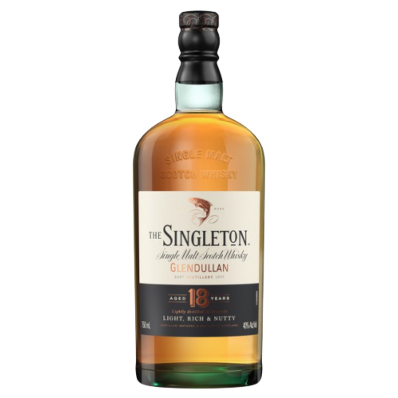 The Singleton Of Glendullan Single Malt Scotch 18 Year 80 750 ML