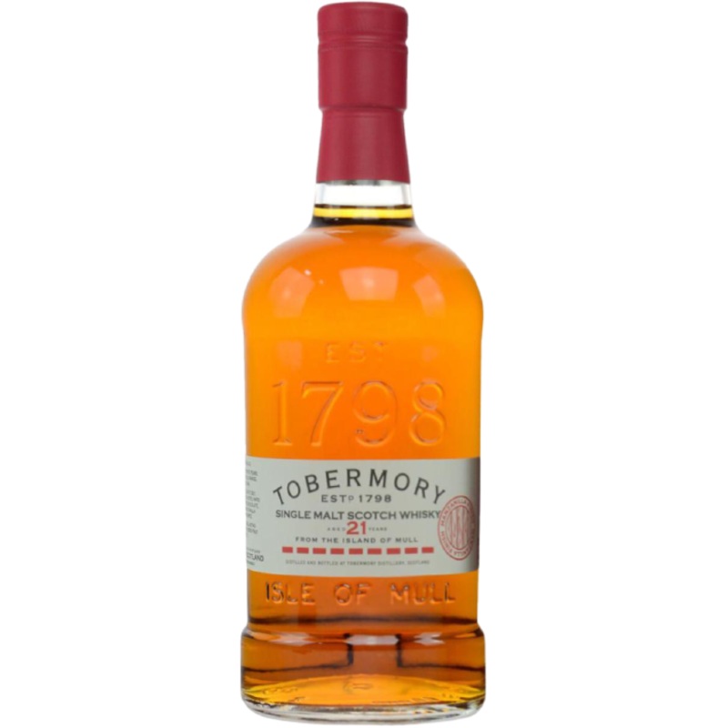 Tobermory Single Malt Scotch Manzanilla Finish 21 Years 110 750 ML