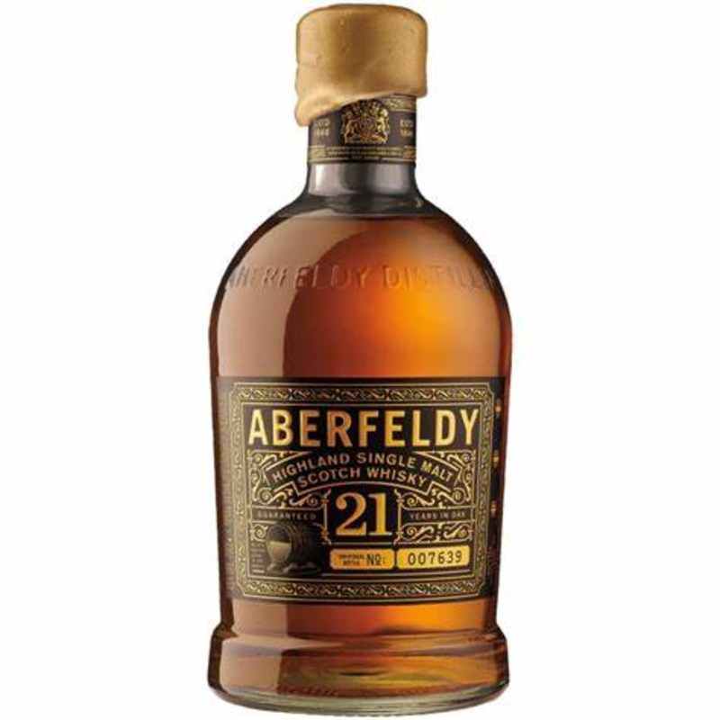 Aberfeldy Single Malt Scotch Whisky 21 Year 80 750 ML